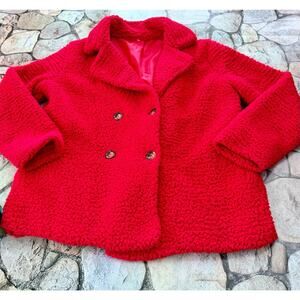 RED COZY JACKET